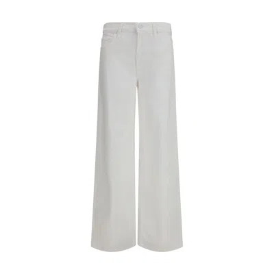 Mother White Cotton Jeans Denim