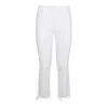 Mother White Cotton Jeans In White