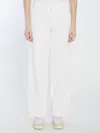 Mother The Spinner Zip Sneak Jeans