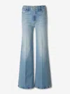 Mother High-waist Flared Jeans In Blue