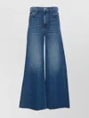 Mother Wide-leg Faded Five-pocket Belt Contrast
