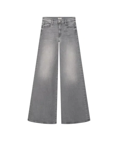 Mother Wide Leg Jeans 'the Twister Heel' In Gray