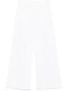 Mother Patch Pocket Undercover Sneak Jeans In White