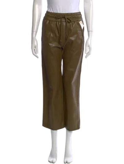 Pre-owned Mother Wide Leg Pants W/ Tags In Brown