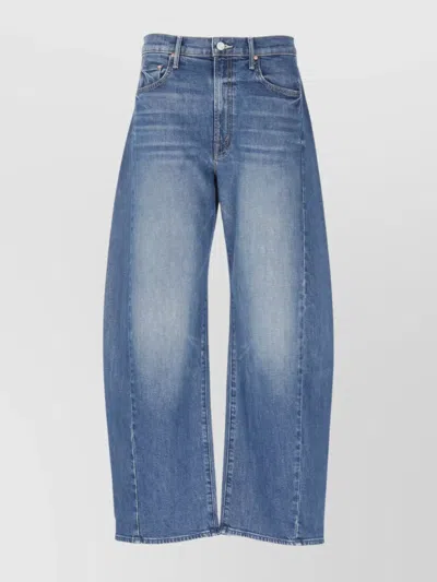 MOTHER WIDE-LEG TROUSERS FADED WASH