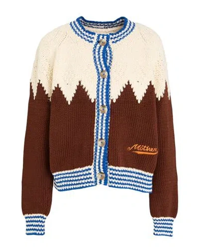 Mother Woman Cardigan Ivory Size S Cotton In White