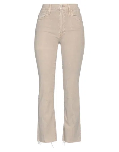 Mother Jeans In Beige