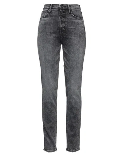 Mother Woman Jeans Black Size 26 Cotton, Lyocell, Polyester, Elastane