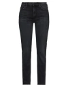Mother ‘the Tomcat' High Rise Straight Leg Ankle Denim Jeans In Black
