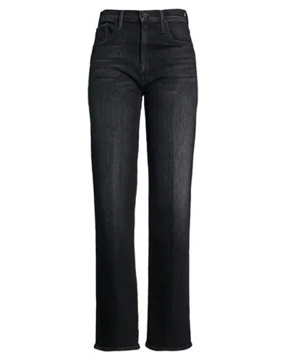 Mother Woman Jeans Black Size 27 Cotton, Post-consumer Recycled Cotton, Polyester, Elastane