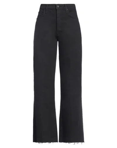 Mother Woman Jeans Black Size 29 Cotton, Elastane