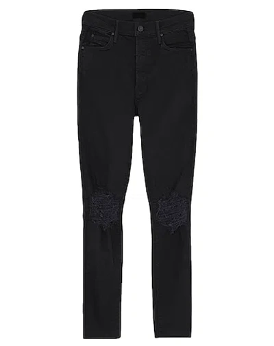 Mother Denim Pants In Black