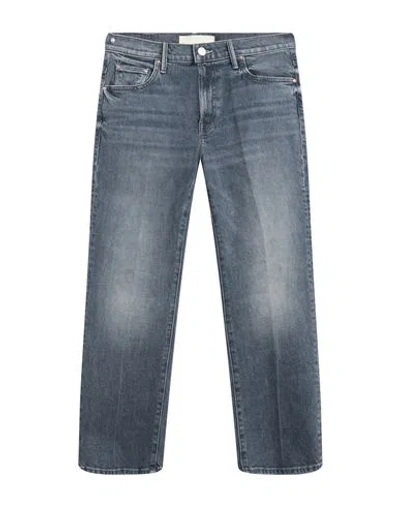 Mother Woman Jeans Blue Size 23 Cotton, Elastane