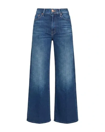 Mother Woman Jeans Blue Size 24 Cotton, Recycled Cotton, Recycled Polyester, Lyocell, Elastane