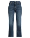 Mother Woman Jeans Blue Size 25 Cotton In Blue