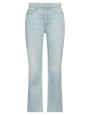 Mother Woman Jeans Blue Size 26 Cotton, Elastane In Blue
