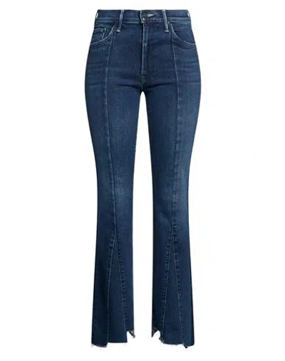 Mother Woman Jeans Blue Size 26 Cotton, Modal, Polyester, Elastane