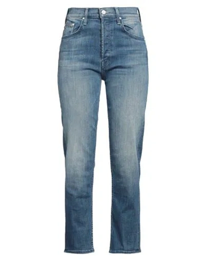 Mother Woman Jeans Blue Size 26 Cotton, Polyester, Elastane