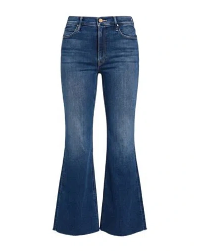 Mother Woman Jeans Blue Size 27 Cotton, Polyester, Polyurethane