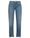 Mother Woman Jeans Blue Size 26 Cotton, Post-consumer Recycled Cotton In Blue