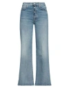 Mother Lil Hustler Roller Fray Jeans In Blue