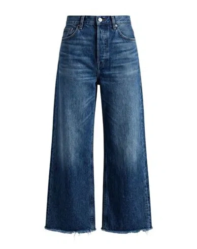 Mother Woman Jeans Blue Size 28 Cotton, Lyocell, Elastane