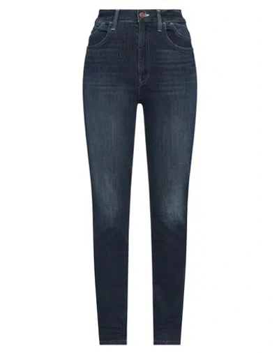Mother Woman Jeans Blue Size 28 Cotton, Polyester, Elastane