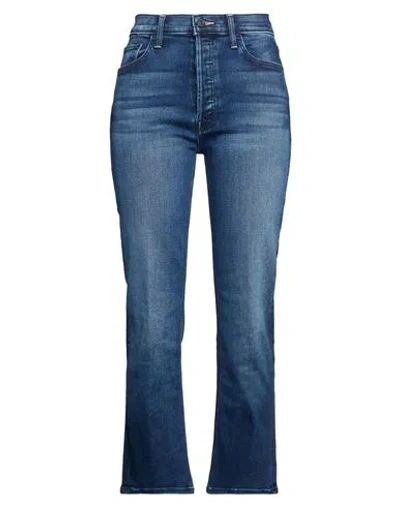 Mother Woman Jeans Blue Size 28 Cotton, Polyester, Polyurethane