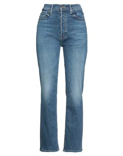 Mother Woman Jeans Blue Size 28 Cotton, Recycled Cotton, Recycled Polyester, Lyocell, Elastane