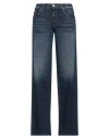 Mother The Down Low Spinner Heel Straight-leg Jeans In Blue