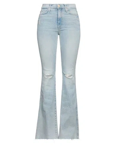 Mother Woman Jeans Blue Size 29 Cotton, Polyester, Elastane