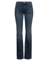 Mother Woman Jeans Blue Size 29 Cotton, Recycled Cotton, Polyester, Elastane In Blue