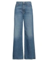 Mother Light Blue The Tomcat Roller Skimp Jeans In Blue
