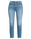 Mother Woman Jeans Blue Size 30 Cotton, Modal, Polyester, Elastane In Blue