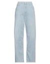 Mother Woman Jeans Blue Size 30 Cotton, Polyester, Elastane In Blue