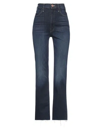Mother Woman Jeans Blue Size 30 Cotton, Polyester, Elastane