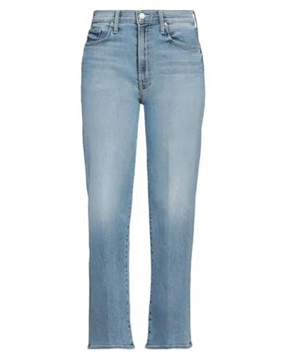 Mother Woman Jeans Blue Size 30 Cotton, Polyester, Polyurethane