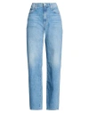 Mother Woman Jeans Blue Size 30 Cotton, Recycled Cotton In Blue
