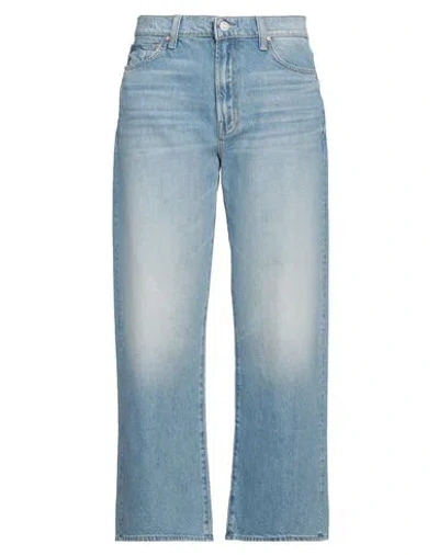 MOTHER MOTHER WOMAN JEANS BLUE SIZE 27 COTTON