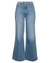 Mother Light Blue The Tomcat Roller Skimp Jeans In Blue