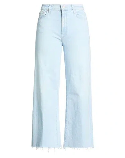Mother Woman Jeans Blue Size 31 Cotton, Elastane