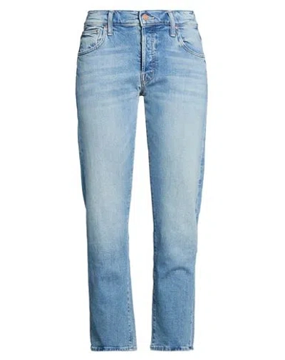 Mother Woman Jeans Blue Size 31 Cotton, Lyocell, Elastane