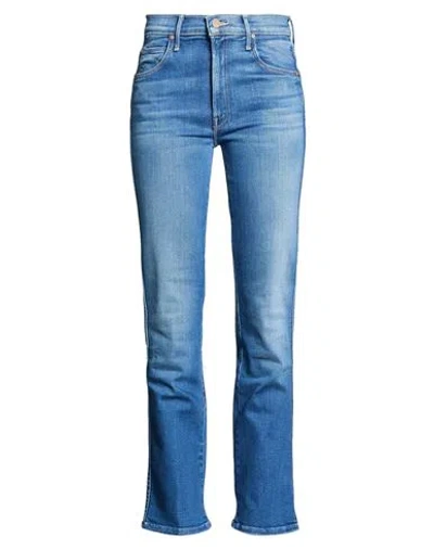 Mother Woman Jeans Blue Size 31 Cotton, Modal, Polyester, Elastane