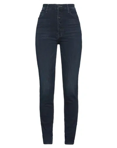 Mother Woman Jeans Blue Size 31 Cotton, Polyester, Elastane