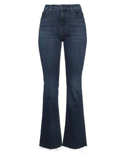 Mother Woman Jeans Blue Size 25 Cotton, Polyester, Elastane