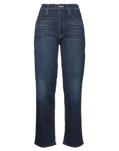 Mother Woman Jeans Blue Size 30 Cotton, Polyester, Elastane