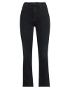 Mother Woman Jeans Midnight Blue Size 31 Cotton, Polyester, Elastane In Blue