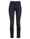 Mother Woman Jeans Blue Size 31 Viscose, Cotton, Lyocell, Polyester, Elastane In Blue