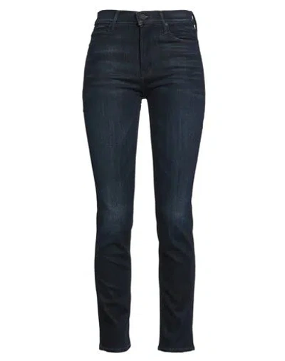 Mother Woman Jeans Blue Size 31 Viscose, Cotton, Lyocell, Polyester, Elastane
