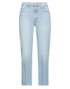 Mother Woman Jeans Blue Size 32 Cotton, Elastane In Blue